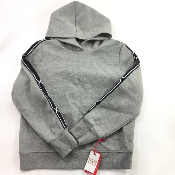 Hunter x Target Boys Medium 8/10 Gray Black Hoodie - Picture 1 of 6